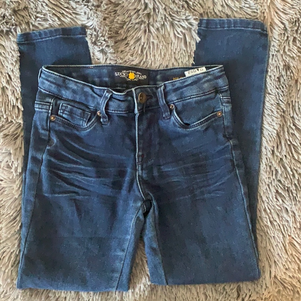 Lucky Brand girls skinny jeans size8